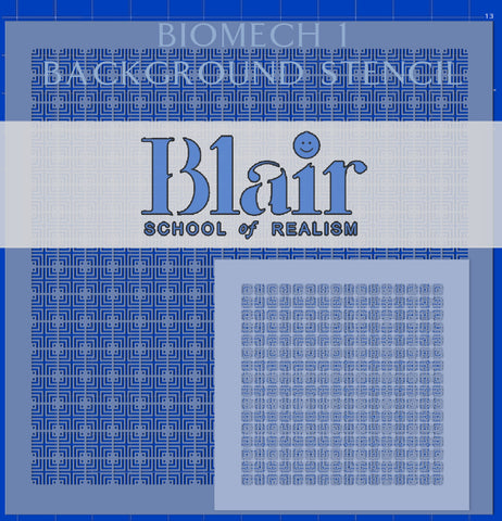 Blair Stencil -Biomech Background 3