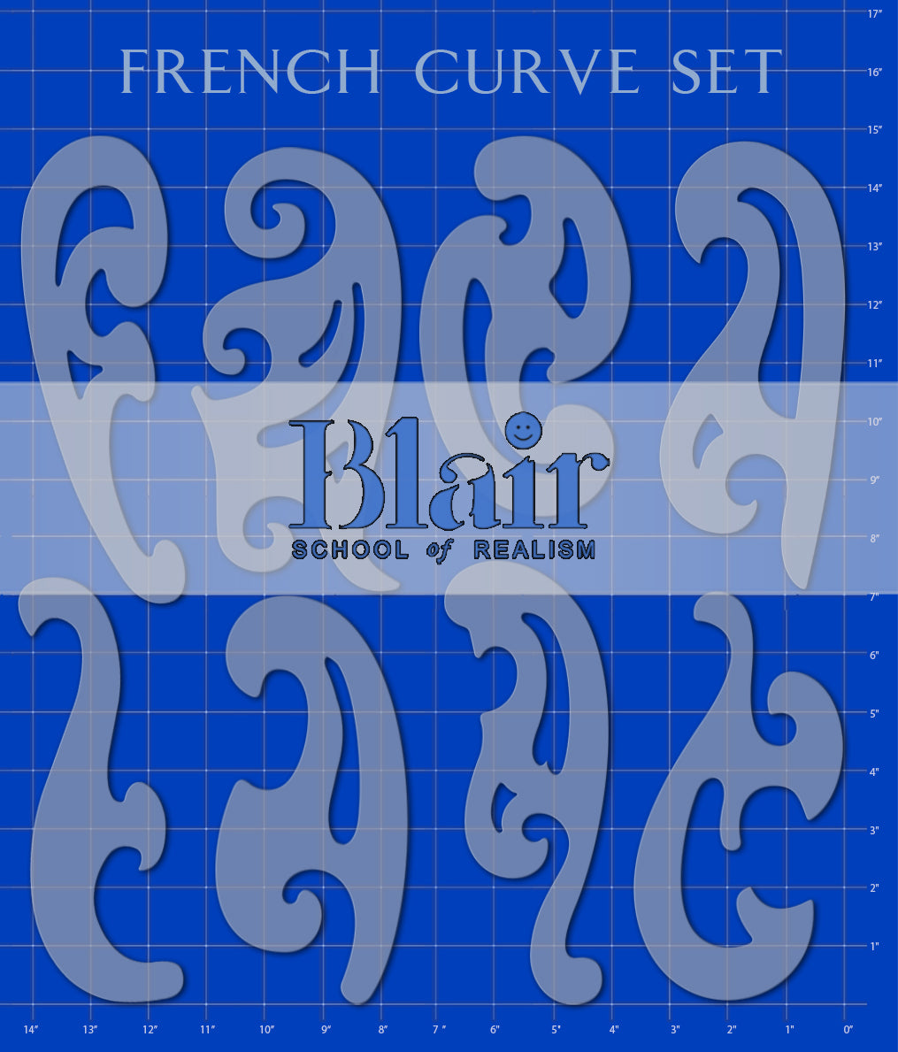 French Curve Set 2