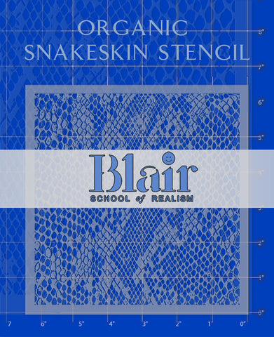 Blair Stencil - Organic Snakeskin